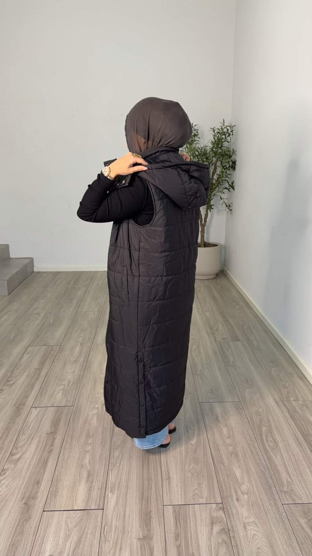 Zaya puffy windbreaker