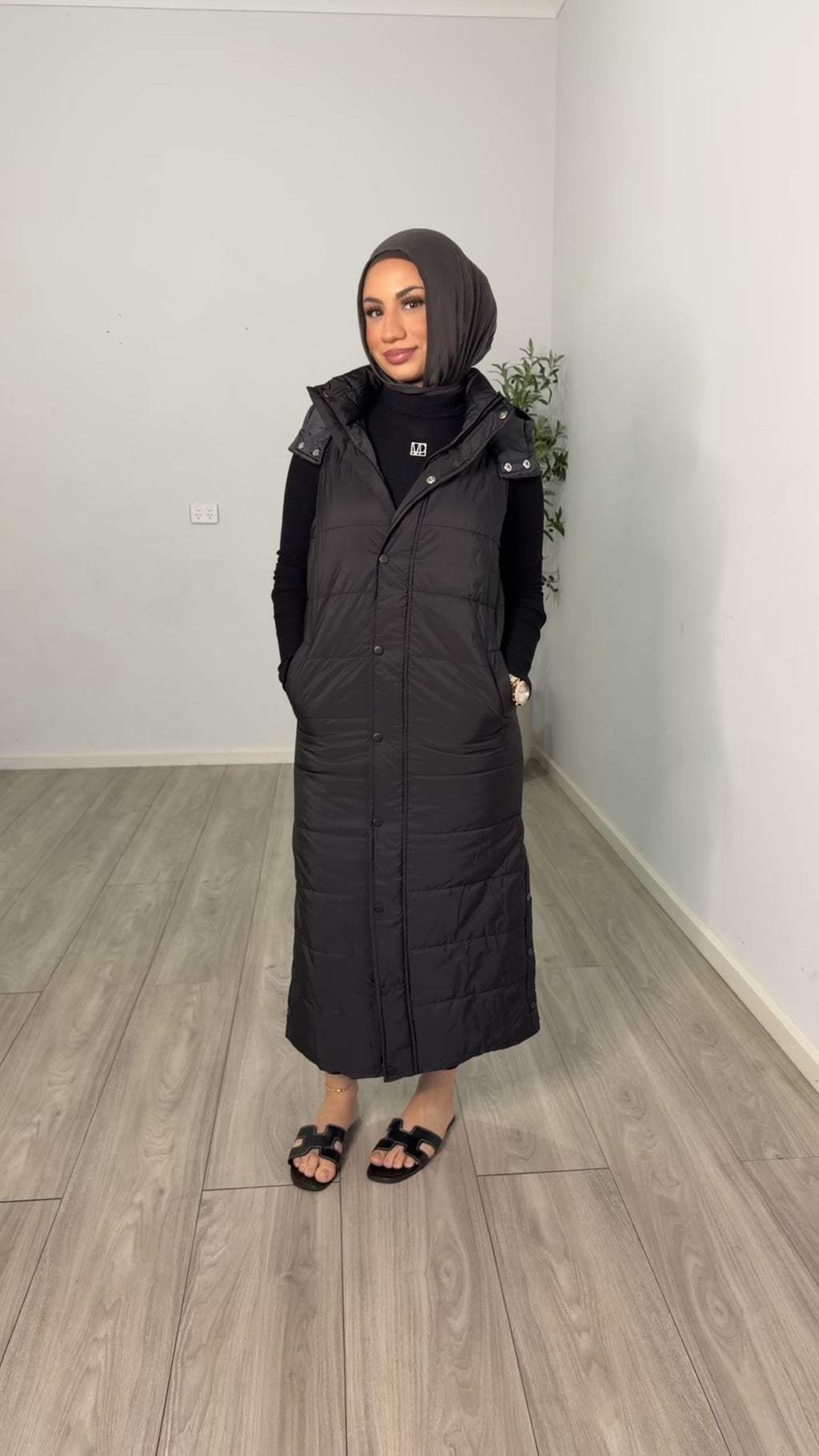 Zaya puffy windbreaker