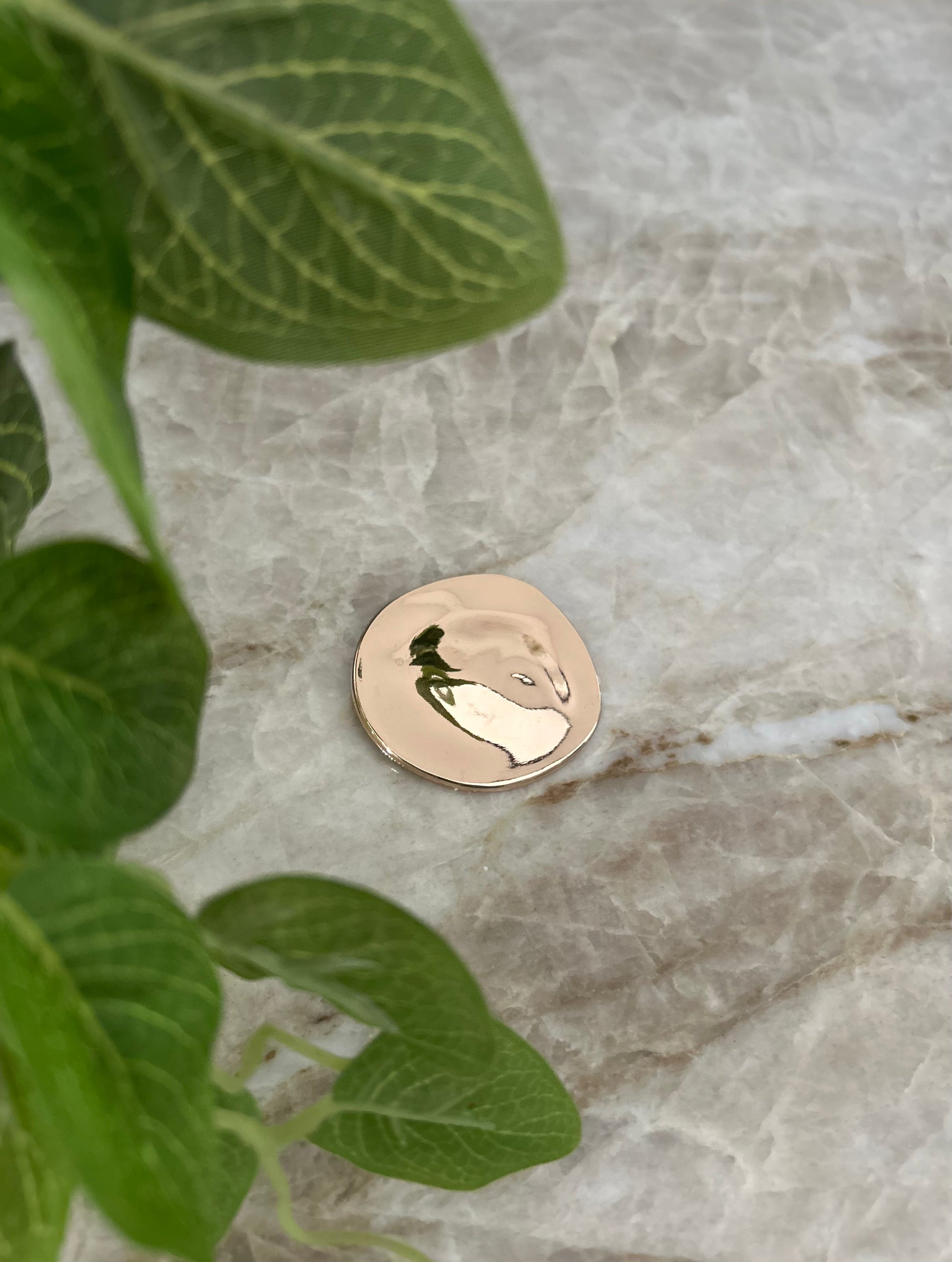 Gold Vintage Brooch Pin