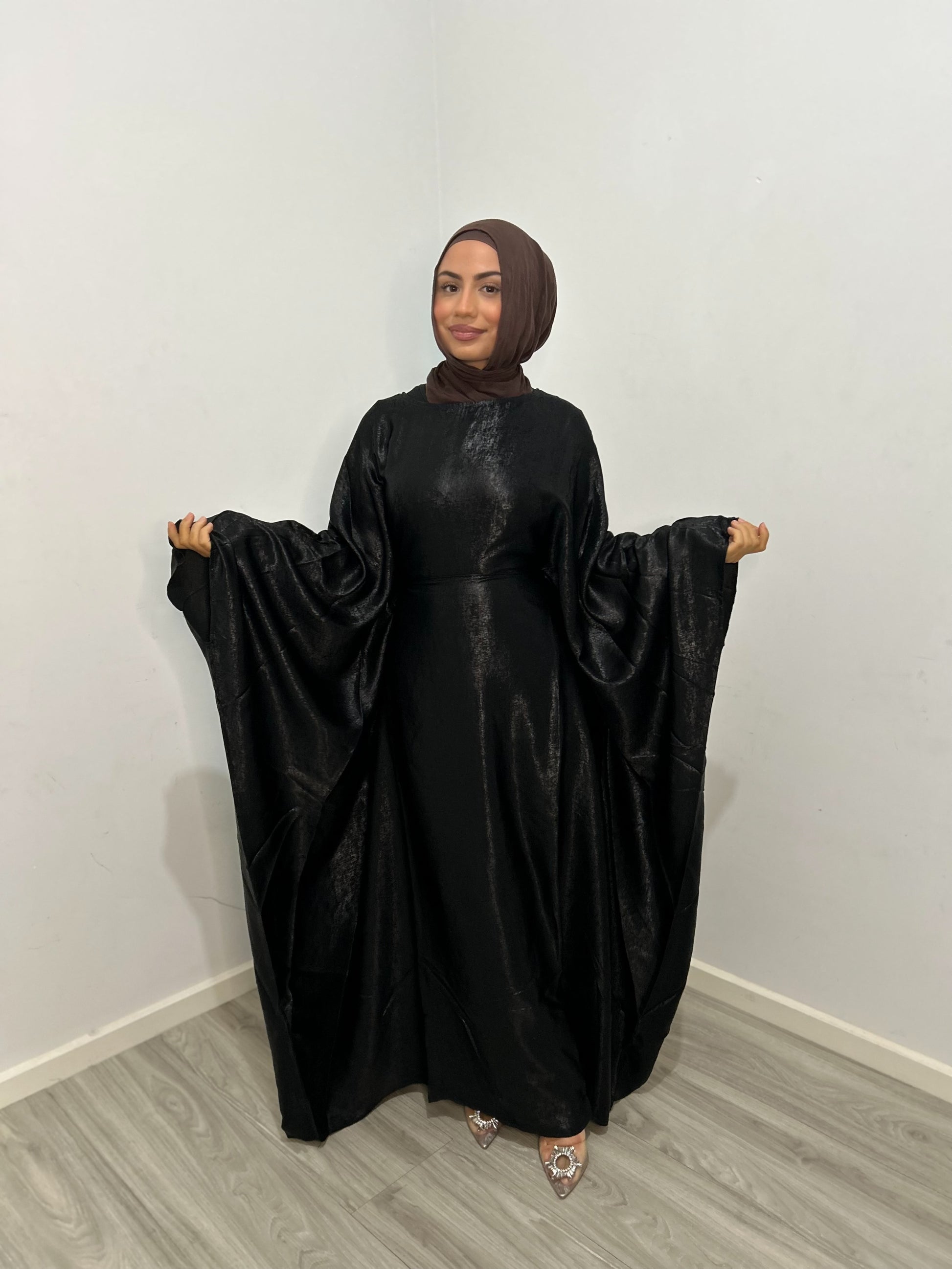 Shimmery Butterfly Abaya