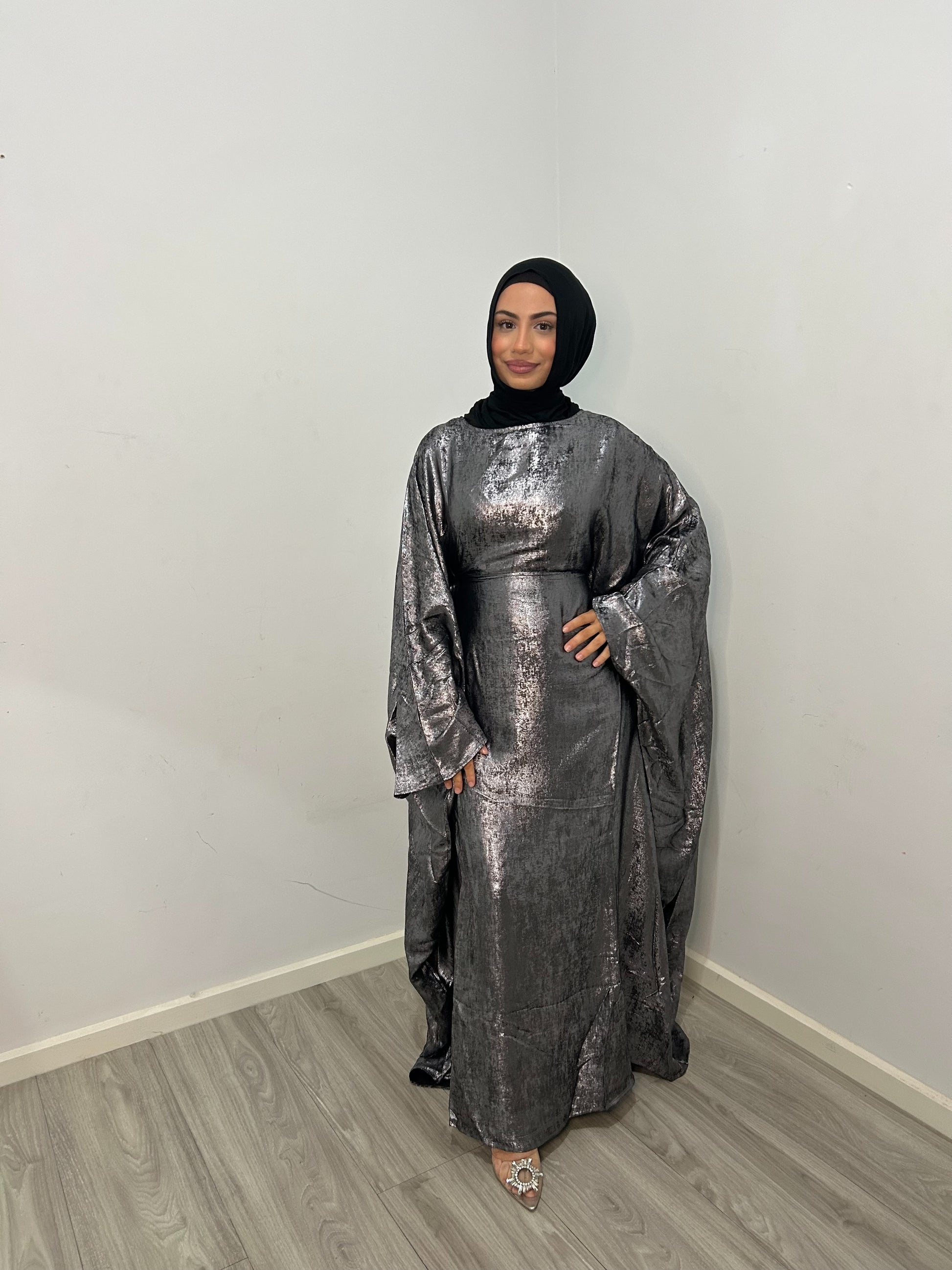 Shimmery Butterfly Abaya