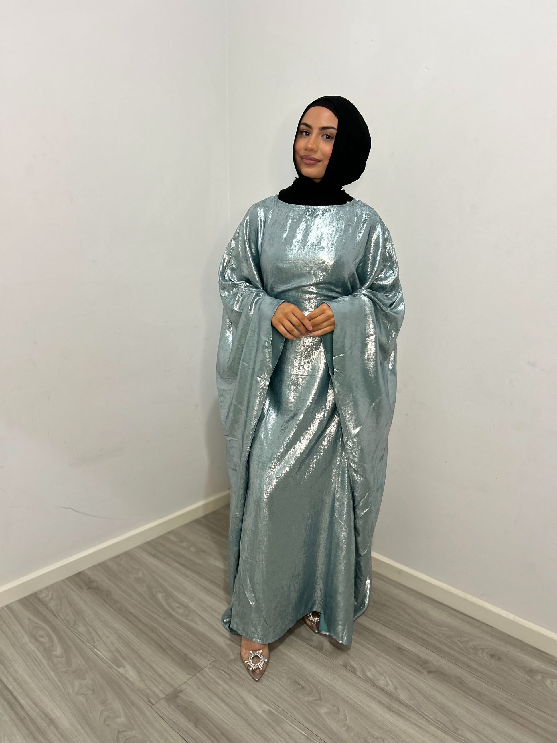 Shimmery Butterfly Abaya