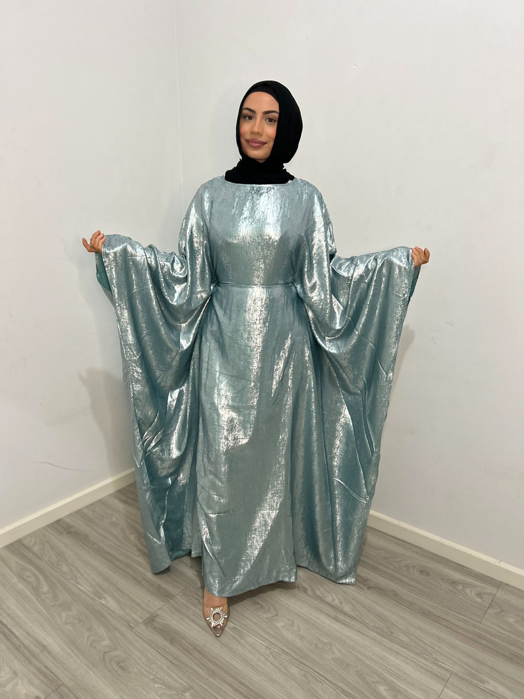 Shimmery Butterfly Abaya