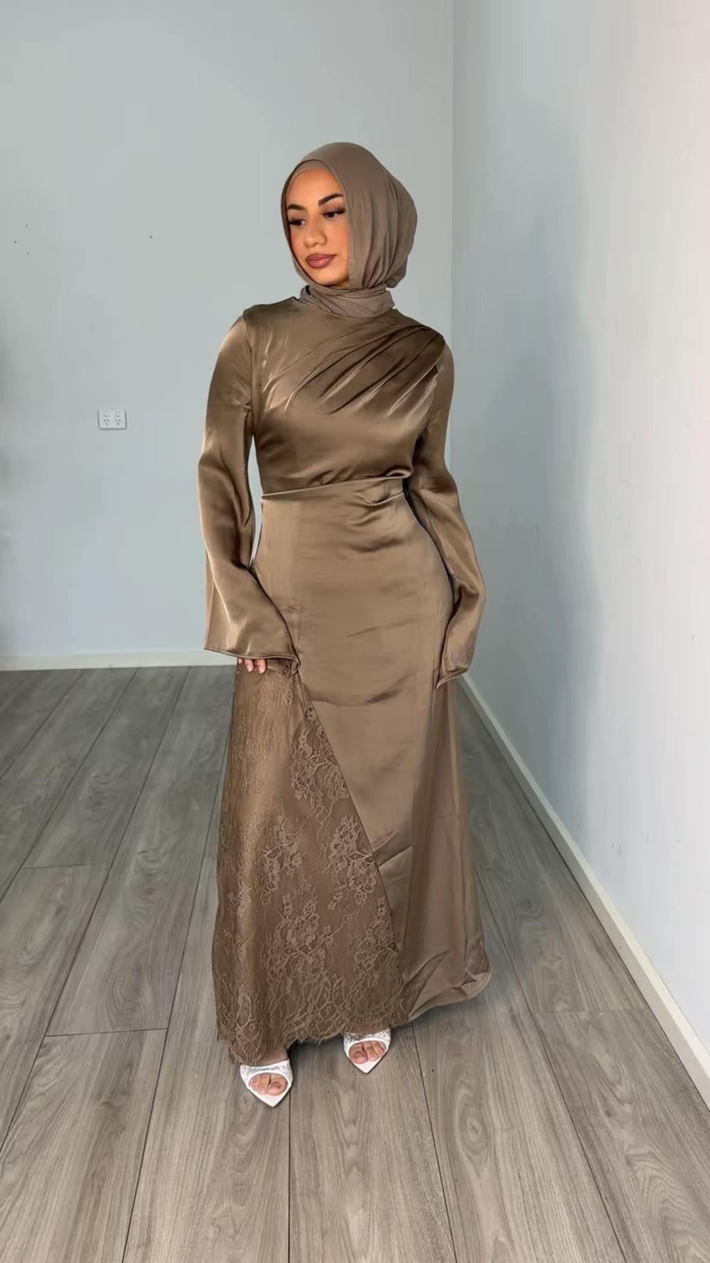 Lacey Brown Dress