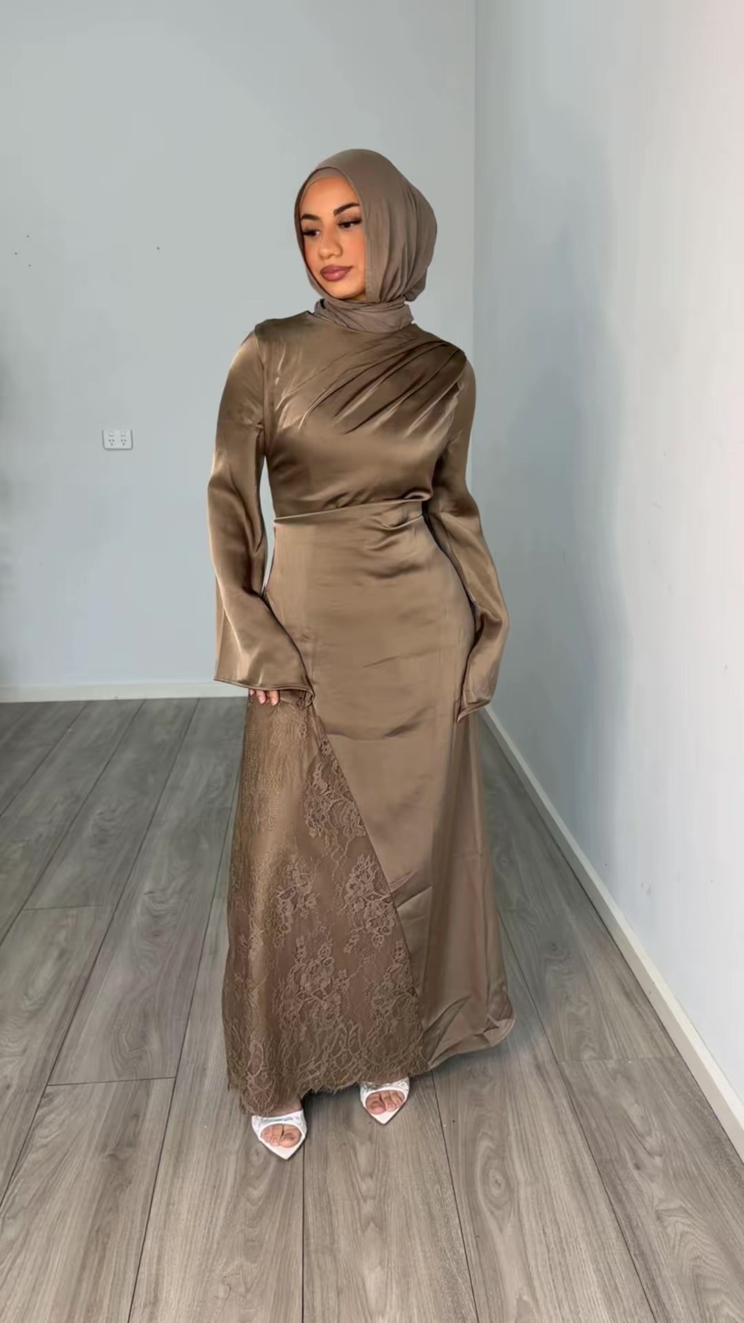 Lacey Brown Dress